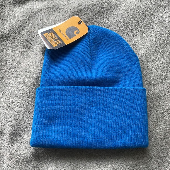 -⭐️CARHARTT BLUE watch hat  cap beanie🆕🆕 NEW STOCK 💫 - Picture 7 of 8